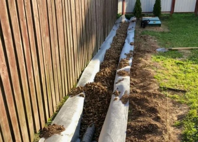 дренаж участка