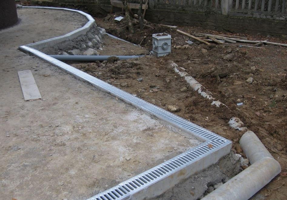 дренаж участка