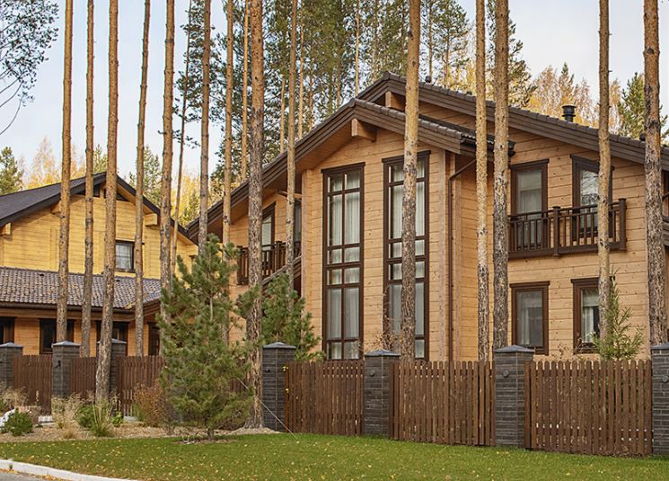 дом из клееного бруса