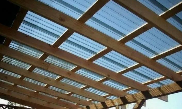 терраса из поликарбоната