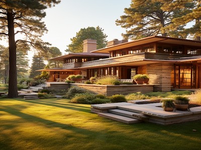 дома в стиле Райта 