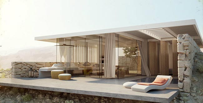 Дизайн проект The Desert Villa от студии Aiko