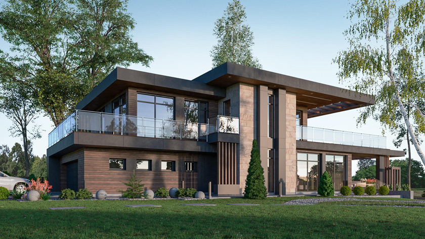 Проектирование загородных домов в СПБ под ключ