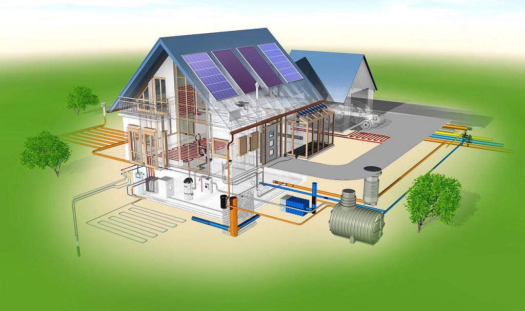 Современный автономный дом