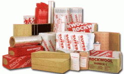 Утеплители на основе базальтового волокна или каменной ваты типа Роквул (Rockwool) 